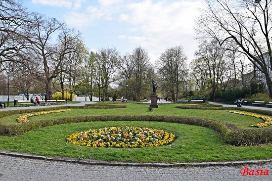 Park Ujazdowski w Warszawie